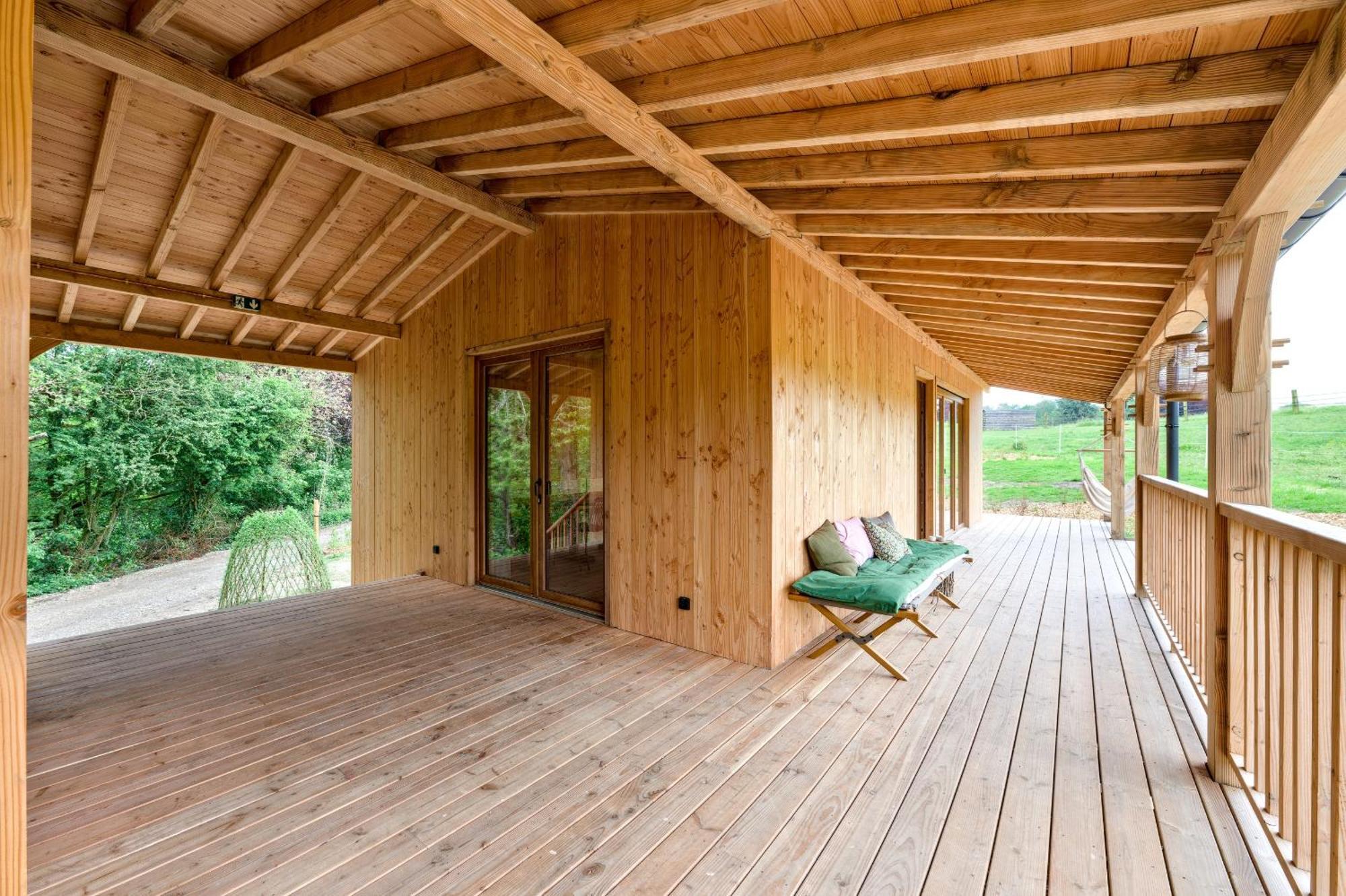Les Cabanes Champetres - Le Domaine Des Trois Tilleuls Villers-la-Ville Kültér fotó