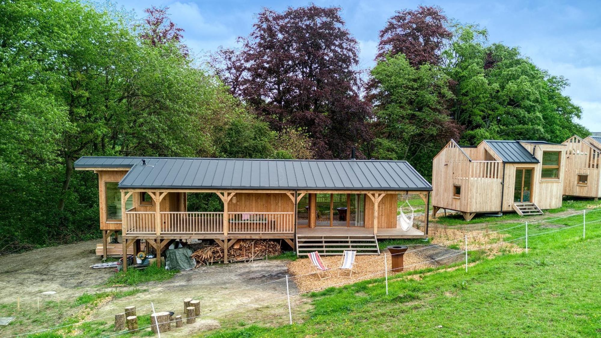 Les Cabanes Champetres - Le Domaine Des Trois Tilleuls Villers-la-Ville Kültér fotó