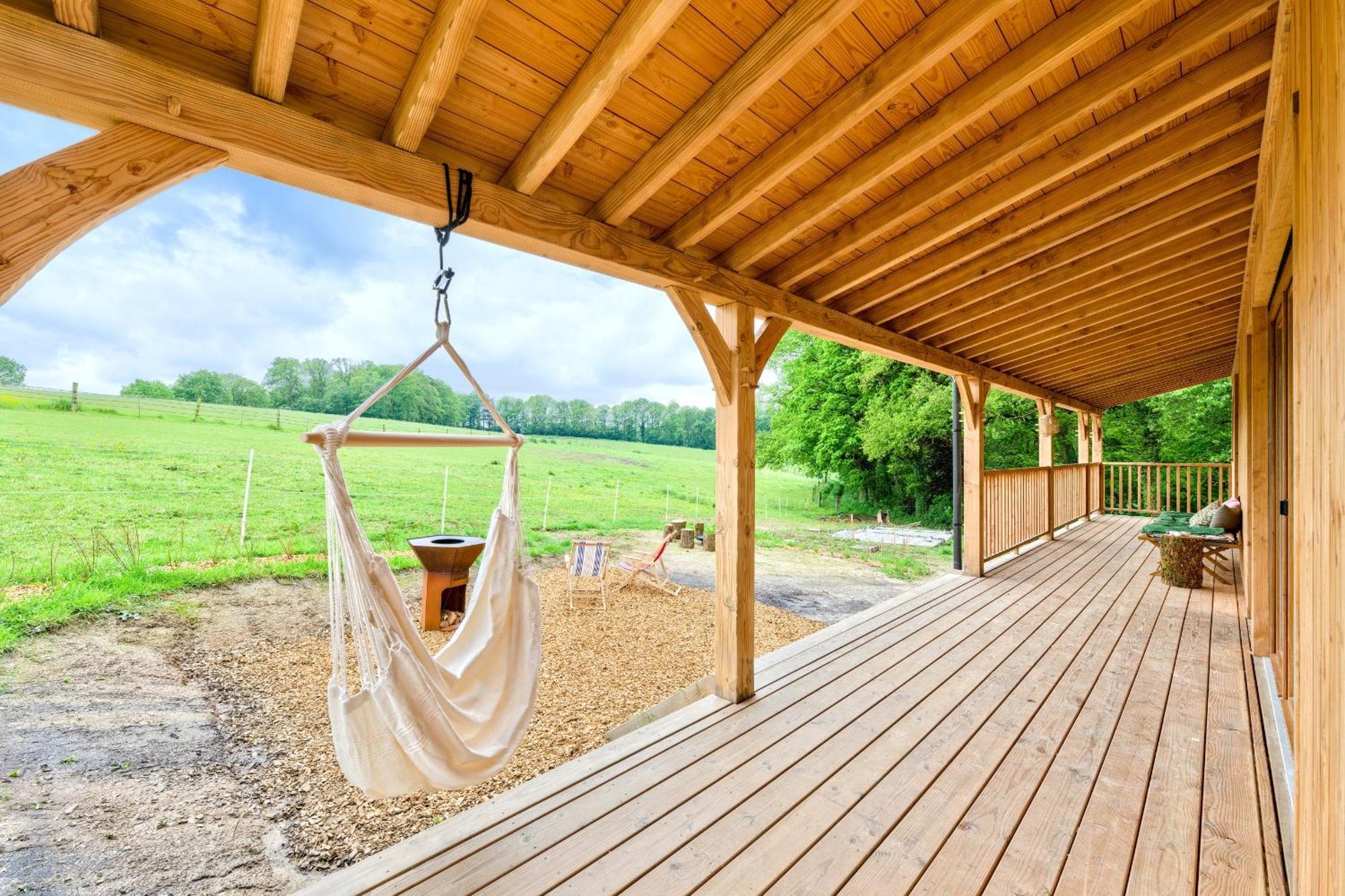 Les Cabanes Champetres - Le Domaine Des Trois Tilleuls Villers-la-Ville Kültér fotó