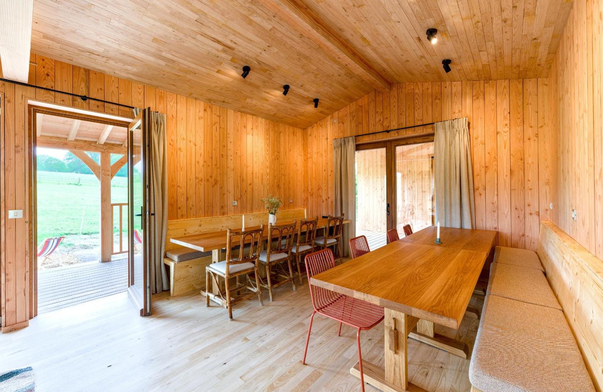 Les Cabanes Champetres - Le Domaine Des Trois Tilleuls Villers-la-Ville Kültér fotó