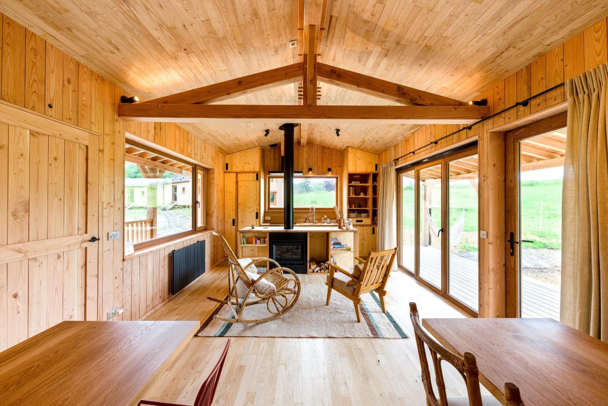 Les Cabanes Champetres - Le Domaine Des Trois Tilleuls Villers-la-Ville Kültér fotó