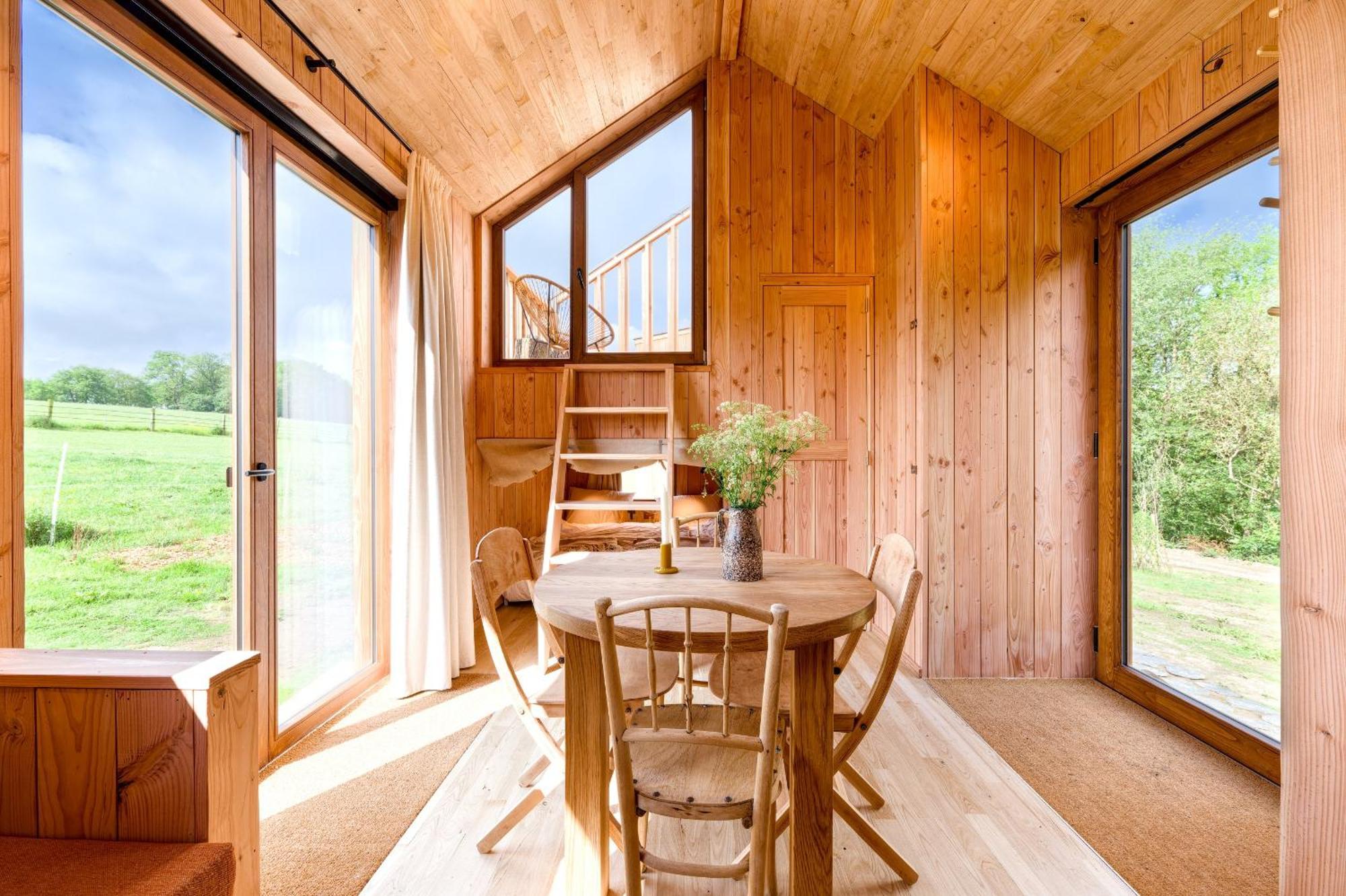 Les Cabanes Champetres - Le Domaine Des Trois Tilleuls Villers-la-Ville Kültér fotó