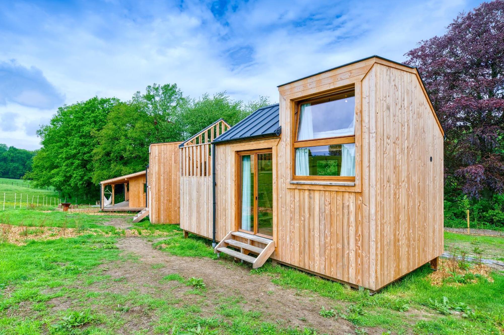 Les Cabanes Champetres - Le Domaine Des Trois Tilleuls Villers-la-Ville Kültér fotó